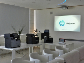New Hp printers unveil by Smart Eventi for RPN