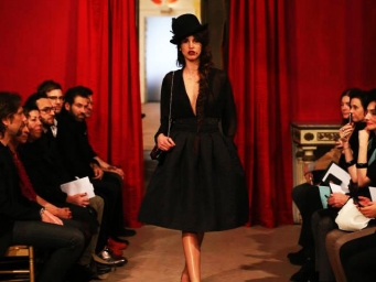 Fashion show by Messagerie organized in Milan by Smart Eventi